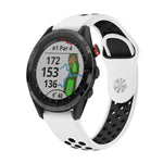 22mm Sports Breathable Silicone Watch Band, For Garmin Fenix 7 Solar, For Garmin Fenix 7 Sapphire Solar, For Garmin EPIX Gen 2, For Garmin Approach S62