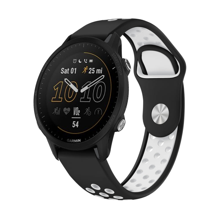 22mm Sports Breathable Silicone Watch Band, For Garmin Fenix 5 Plus, For Garmin Quatix 5, For Garmin Quatix 5 Sapphire, For Garmin Forerunner 955