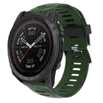 26mm Camouflage Printed Silicone Watch Band, For Garmin Instinct 2X Solar, For Garmin D2 Delta PX, For Garmin Tactix 7 Pro, For Garmin Tactix 7, For Garmin Fenix 7X, For Garmin Fenix 7X Solar, For Garmin Tactix Delta, For Garmin Enduro 2