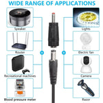 Câble adaptateur convertisseur USB DC 5V vers 12V, DC 5V vers 12V