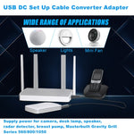 Câble adaptateur convertisseur USB DC 5V vers 12V, DC 5V vers 12V