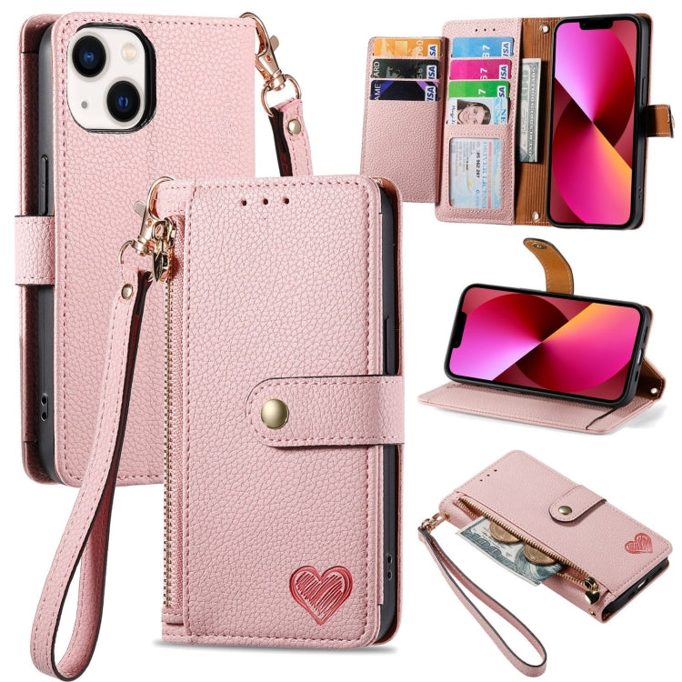 Coque de téléphone en cuir avec fermeture éclair et dragonne, pour iPhone 14 Pro Max, pour iPhone 7 / 8 / SE 2022, pour iPhone 13 Pro Max, pour iPhone 13 Pro, pour iPhone 13, pour iPhone 13 mini, pour iPhone 12 mini, pour iPhone 12 / 12 Pro