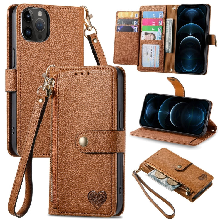 Coque de téléphone en cuir avec fermeture éclair et dragonne, pour iPhone 14 Pro Max, pour iPhone 7 / 8 / SE 2022, pour iPhone 13 Pro Max, pour iPhone 13 Pro, pour iPhone 13, pour iPhone 13 mini, pour iPhone 12 mini, pour iPhone 12 / 12 Pro