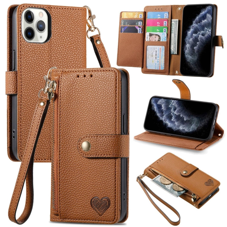 Coque de téléphone en cuir avec fermeture éclair et dragonne, pour iPhone 14 Pro Max, pour iPhone 7 / 8 / SE 2022, pour iPhone 13 Pro Max, pour iPhone 13 Pro, pour iPhone 13, pour iPhone 13 mini, pour iPhone 12 mini, pour iPhone 12 / 12 Pro
