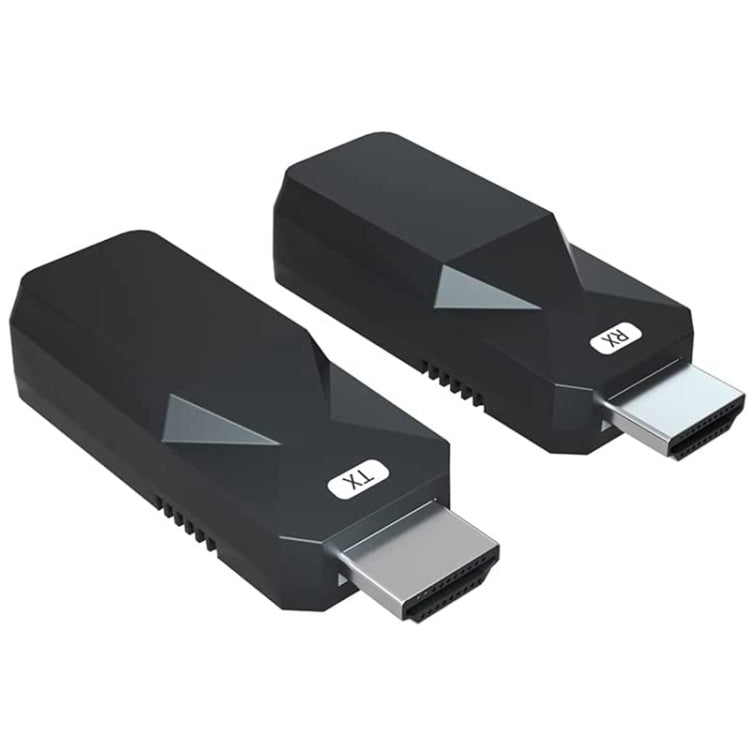 Extendeur HDMI 50m audio vidéo 1080P via câble Ethernet Cat5 Cat6, transmission sans perte, adaptateur d'extension HDMI longue distance
