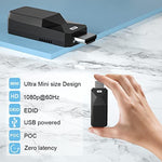 Extendeur HDMI 50m audio vidéo 1080P via câble Ethernet Cat5 Cat6, transmission sans perte, adaptateur d'extension HDMI longue distance