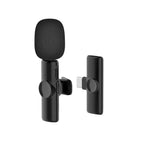 Microphone cravate sans fil pour téléphone Android et ordinateur avec récepteur USB-C / Type-C, un par un, un par deux
