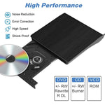 Lecteur CD portable externe USB 3.0 pour ordinateur portable et bureau, graveur CD-RW, BT638