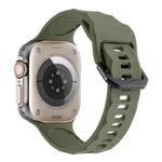 Bracelet de sport en silicone ondulé pour Apple Watch 2 42mm, pour Apple Watch 42mm