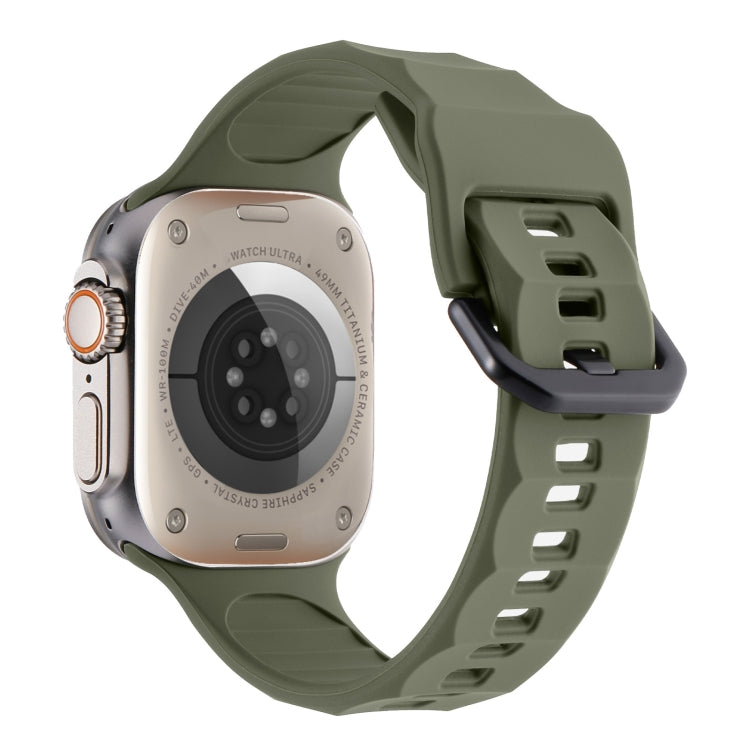 Bracelet de sport en silicone ondulé pour Apple Watch 2 42mm, pour Apple Watch 42mm