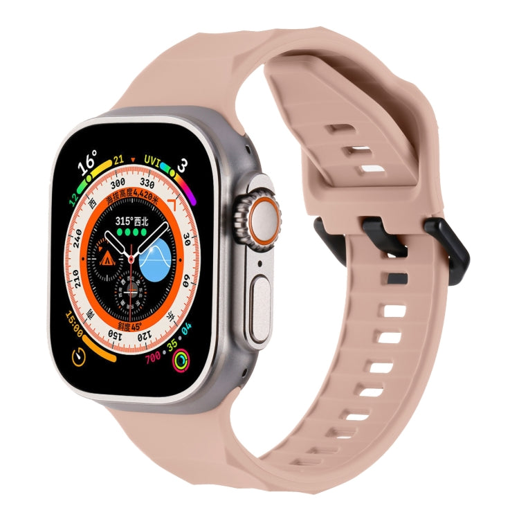 Bracelet de sport en silicone ondulé pour Apple Watch 2 42mm, pour Apple Watch 42mm