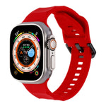Bracelet de sport en silicone ondulé pour Apple Watch 2 42mm, pour Apple Watch 42mm
