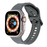 Bracelet de sport en silicone ondulé pour Apple Watch 2 42mm, pour Apple Watch 42mm