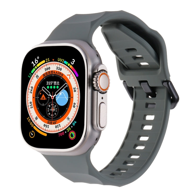 Bracelet de sport en silicone ondulé pour Apple Watch 2 42mm, pour Apple Watch 42mm