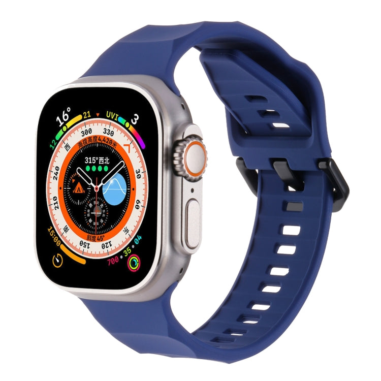 Bracelet de sport en silicone ondulé pour Apple Watch 2 42mm, pour Apple Watch 42mm