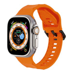Bracelet de sport en silicone ondulé pour Apple Watch 2 42mm, pour Apple Watch 42mm