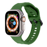 Bracelet de sport en silicone ondulé pour Apple Watch 2 42mm, pour Apple Watch 42mm