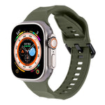Bracelet de sport en silicone ondulé pour Apple Watch 2 42mm, pour Apple Watch 42mm