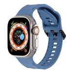 Bracelet de sport en silicone ondulé pour Apple Watch 2 42mm, pour Apple Watch 42mm