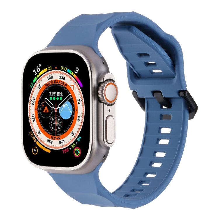 Bracelet de sport en silicone ondulé pour Apple Watch 2 42mm, pour Apple Watch 42mm