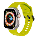 Bracelet de sport en silicone ondulé pour Apple Watch 2 42mm, pour Apple Watch 42mm