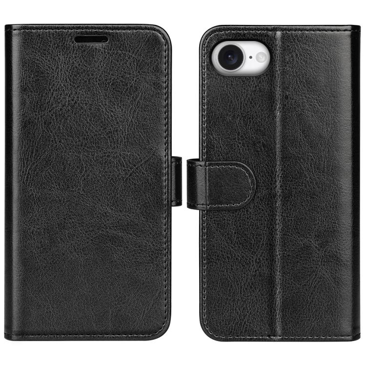 R64 Texture Horizontal Flip Leather Phone Case, For iPhone 17e / 16e, For iPhone 17 Pro Max, For iPhone 17 Pro, For iPhone 17, For iPhone Air, For iPhone 16 Pro Max, For iPhone 16 Pro, For iPhone 16 Plus, For iPhone 16, For iPhone 15 Pro Max