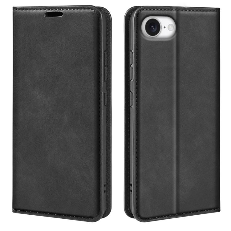 Étui de téléphone en cuir à aspiration magnétique Retro-skin, Pour iPhone 17e / 16e, Pour iPhone 17 Pro Max, Pour iPhone 17 Pro, Pour iPhone 17, Pour iPhone Air, Pour iPhone 16 Pro Max, Pour iPhone 16 Pro, Pour iPhone 16 Plus, Pour iPhone 16