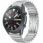Bracelet de montre en alliage de titane à maillons, pour Samsung Galaxy Watch 3 45 mm, pour Samsung Gear S3 Classic, pour Samsung Gear S3 Frontier, pour Samsung Galaxy Watch 46 mm, pour Samsung Galaxy Watch 42 mm