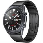 Bracelet de montre en alliage de titane à maillons, pour Samsung Galaxy Watch 3 45 mm, pour Samsung Gear S3 Classic, pour Samsung Gear S3 Frontier, pour Samsung Galaxy Watch 46 mm, pour Samsung Galaxy Watch 42 mm