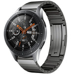 Bracelet de montre en alliage de titane à maillons, pour Samsung Galaxy Watch 3 45 mm, pour Samsung Gear S3 Classic, pour Samsung Gear S3 Frontier, pour Samsung Galaxy Watch 46 mm, pour Samsung Galaxy Watch 42 mm