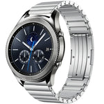 Bracelet de montre en alliage de titane à maillons, pour Samsung Galaxy Watch 3 45 mm, pour Samsung Gear S3 Classic, pour Samsung Gear S3 Frontier, pour Samsung Galaxy Watch 46 mm, pour Samsung Galaxy Watch 42 mm