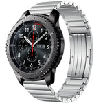 Bracelet de montre en alliage de titane à maillons, pour Samsung Galaxy Watch 3 45 mm, pour Samsung Gear S3 Classic, pour Samsung Gear S3 Frontier, pour Samsung Galaxy Watch 46 mm, pour Samsung Galaxy Watch 42 mm