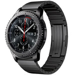 Bracelet de montre en alliage de titane à maillons, pour Samsung Galaxy Watch 3 45 mm, pour Samsung Gear S3 Classic, pour Samsung Gear S3 Frontier, pour Samsung Galaxy Watch 46 mm, pour Samsung Galaxy Watch 42 mm