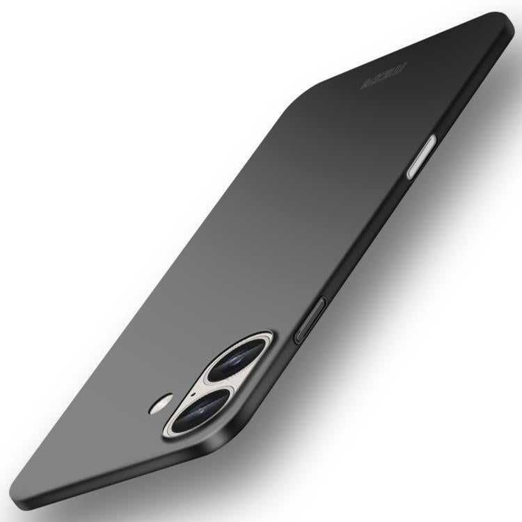 Coque de téléphone rigide ultra-fine MOFI Frosted en PC, pour iPhone 17e / 16e, pour iPhone 17 Pro Max, pour iPhone 17 Pro, pour iPhone 17, pour iPhone Air, pour iPhone 16 Pro Max, pour iPhone 16 Pro, pour iPhone 16 Plus, pour iPhone 16