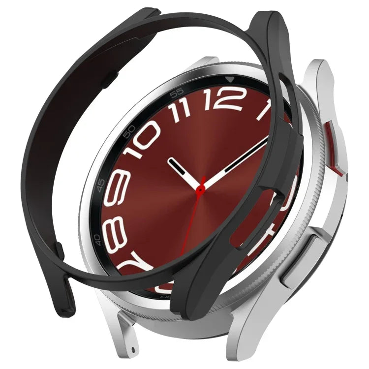 Étui de protection pour montre PC évidé à demi-couverture, pour Samsung Galaxy Watch 6 Classic 47mm, pour Samsung Galaxy Watch 6 44mm, pour Samsung Galaxy Watch 6 40mm, pour Samsung Galaxy Watch 6 Classic 43mm