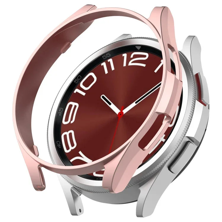 Half Coverage Hollow PC Watch Protective Case, For Samsung Galaxy Watch 6 Classic 47mm, For Samsung Galaxy Watch 6 44mm, For Samsung Galaxy Watch 6 40mm, For Samsung Galaxy Watch 6 Classic 43mm