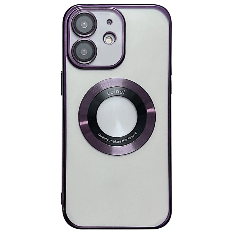 Coque de téléphone MagSafe en TPU galvanisé, pour iPhone 11, pour iPhone 11 Pro