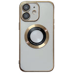 Coque de téléphone MagSafe en TPU galvanisé, pour iPhone 11, pour iPhone 11 Pro