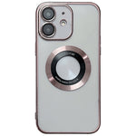 Coque de téléphone MagSafe en TPU galvanisé, pour iPhone 11, pour iPhone 11 Pro