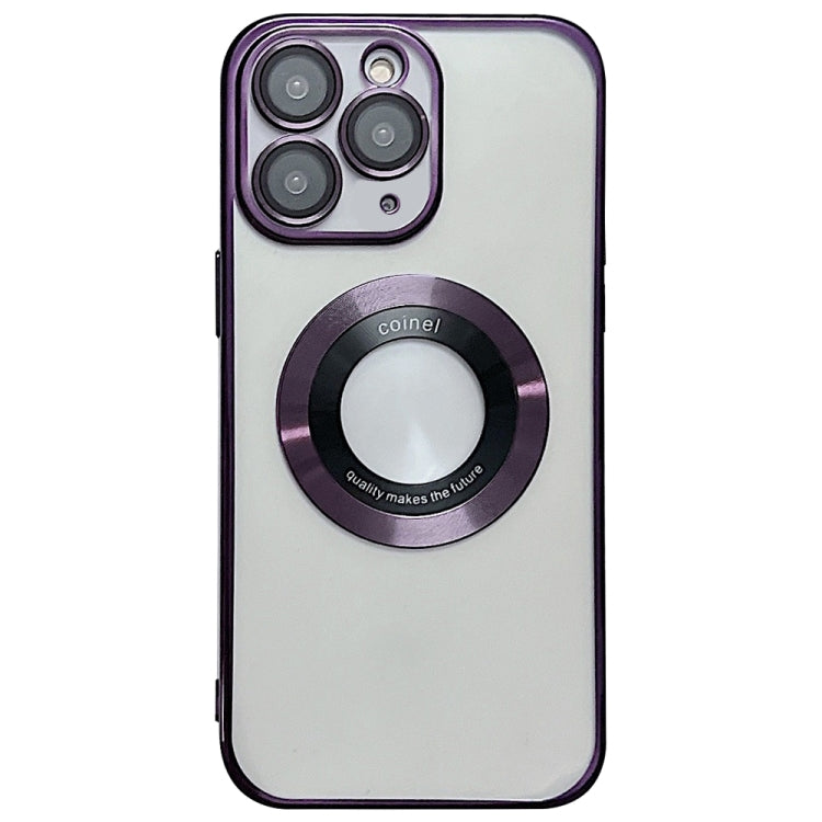 Coque de téléphone MagSafe en TPU galvanisé, pour iPhone 11, pour iPhone 11 Pro