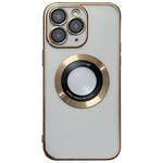 Coque de téléphone MagSafe en TPU galvanisé, pour iPhone 11, pour iPhone 11 Pro