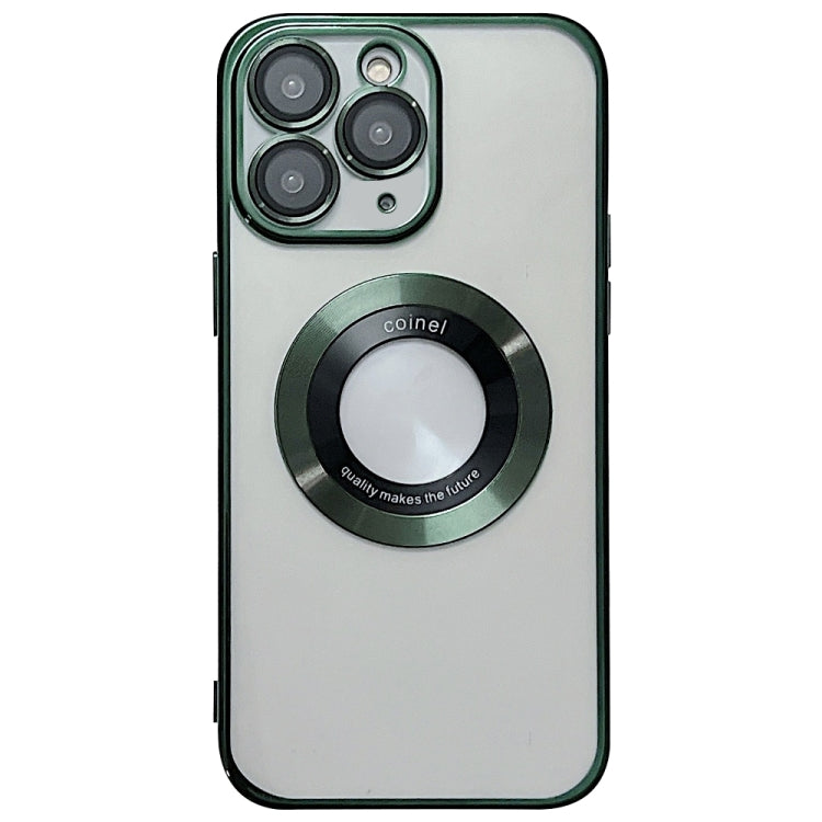 Coque de téléphone MagSafe en TPU galvanisé, pour iPhone 11, pour iPhone 11 Pro