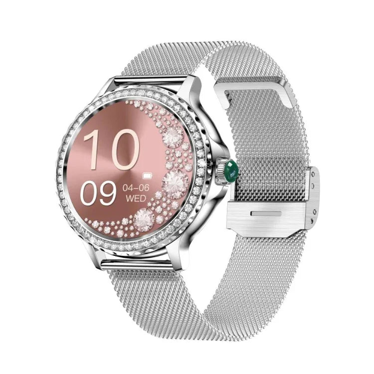 Montre connectée NX19 1,3 pouce, étanche IP68, écran couleur, avec suivi de la fréquence cardiaque, de la pression artérielle et de l'oxygénation sanguine