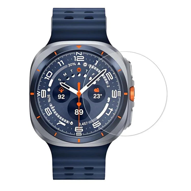 Film protecteur d'écran en verre trempé 0,2mm 9H ENKAY pour montre, pour Samsung Galaxy Watch Ultra 47mm / Ultra 2025, pour Samsung Galaxy Watch8 44mm, pour Samsung Galaxy Watch8 40mm, pour Samsung Galaxy Watch6 Classic / Ultra 47mm