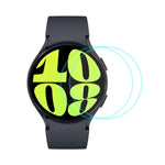 2pcs Film protecteur d'écran en verre trempé 0,2mm 9H ENKAY pour montre, pour Samsung Galaxy Watch Ultra 47mm / Ultra 2025, pour Samsung Galaxy Watch8 44mm, pour Samsung Galaxy Watch8 40mm, pour Samsung Galaxy Watch6 Classic / Ultra 47mm