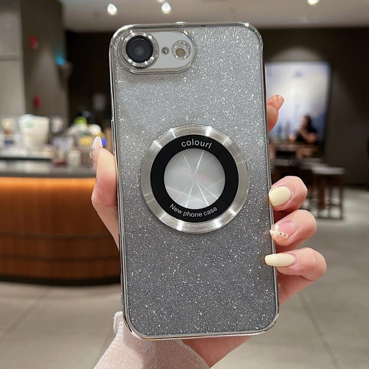 Coque de téléphone en TPU avec placage électrolytique à paillettes dégradées MagSafe, Pour iPhone 17e / 16e, Pour iPhone 17 Pro Max, Pour iPhone 17 Pro, Pour iPhone 17, Pour iPhone Air, Pour iPhone 16 Pro Max