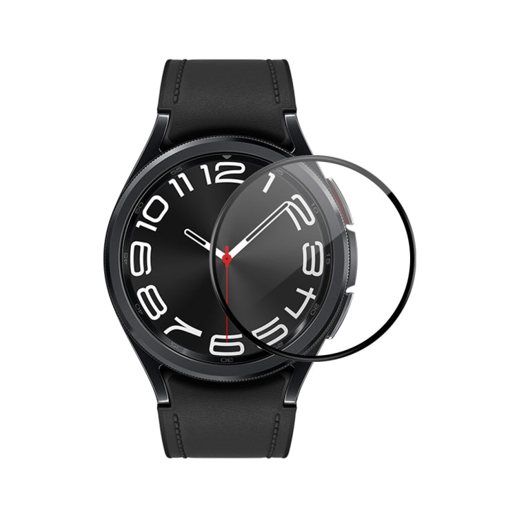 Film d'écran ENKAY 3D à couverture complète avec bord en PC souple et PMMA HD, pour Samsung Galaxy Watch Ultra 47mm / Ultra 2025, pour Samsung Galaxy Watch8 Classic 46mm, pour Samsung Galaxy Watch8 44mm, pour Samsung Galaxy Watch8 40mm