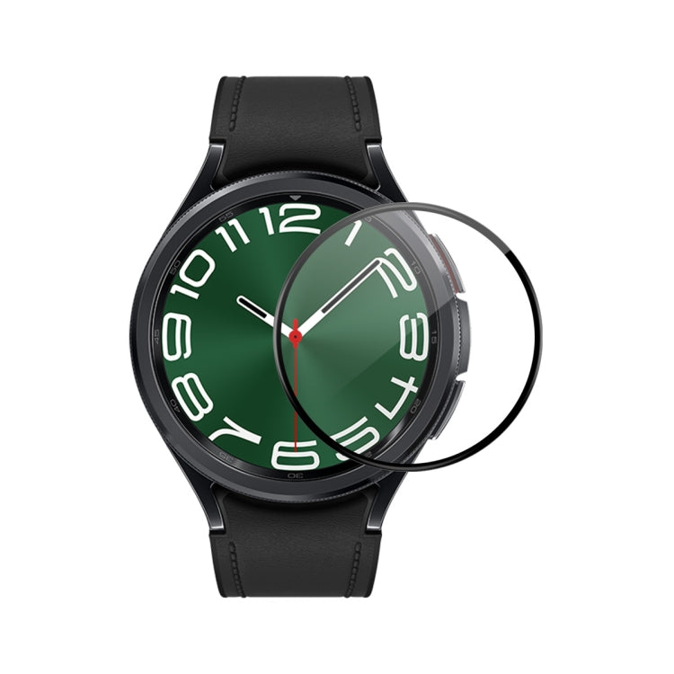 Film d'écran ENKAY 3D à couverture complète avec bord en PC souple et PMMA HD, pour Samsung Galaxy Watch Ultra 47mm / Ultra 2025, pour Samsung Galaxy Watch8 Classic 46mm, pour Samsung Galaxy Watch8 44mm, pour Samsung Galaxy Watch8 40mm