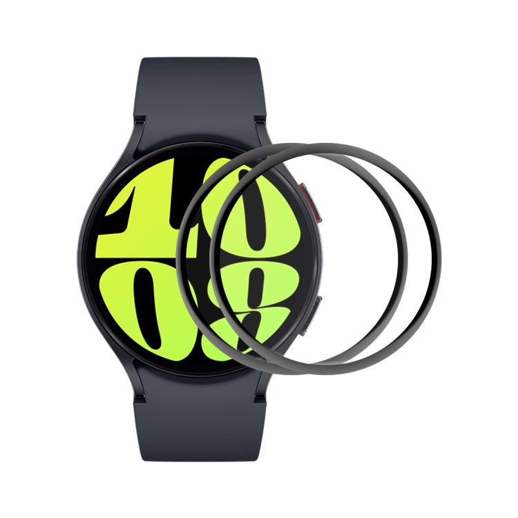 2pcs Film protecteur d'écran souple ENKAY 3D Full Coverage Soft PC Edge PMMA HD, Pour Samsung Galaxy Watch Ultra 47mm / Ultra 2025, Pour Samsung Galaxy Watch8 Classic 46mm, Pour Samsung Galaxy Watch8 44mm, Pour Samsung Galaxy Watch8 40mm