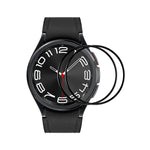 2pcs Film protecteur d'écran souple ENKAY 3D Full Coverage Soft PC Edge PMMA HD, Pour Samsung Galaxy Watch Ultra 47mm / Ultra 2025, Pour Samsung Galaxy Watch8 Classic 46mm, Pour Samsung Galaxy Watch8 44mm, Pour Samsung Galaxy Watch8 40mm